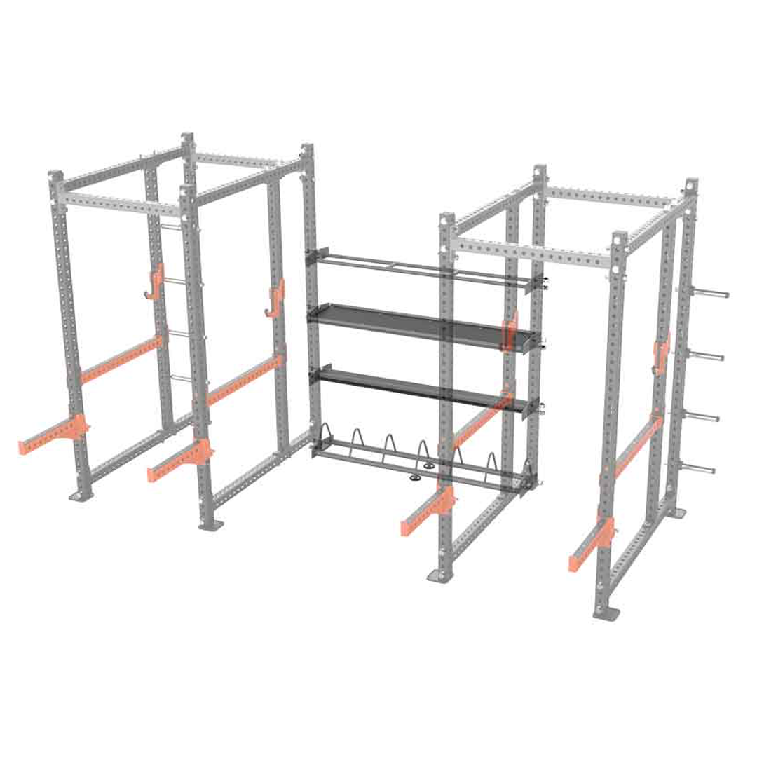 MS26 - DUMBBELL STORAGE CONNECTOR BETWEEN RACK - Imagen 2